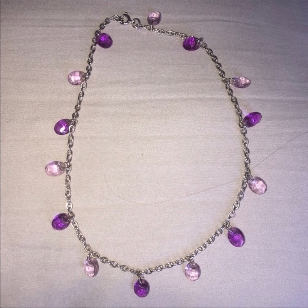 16” silver necklace